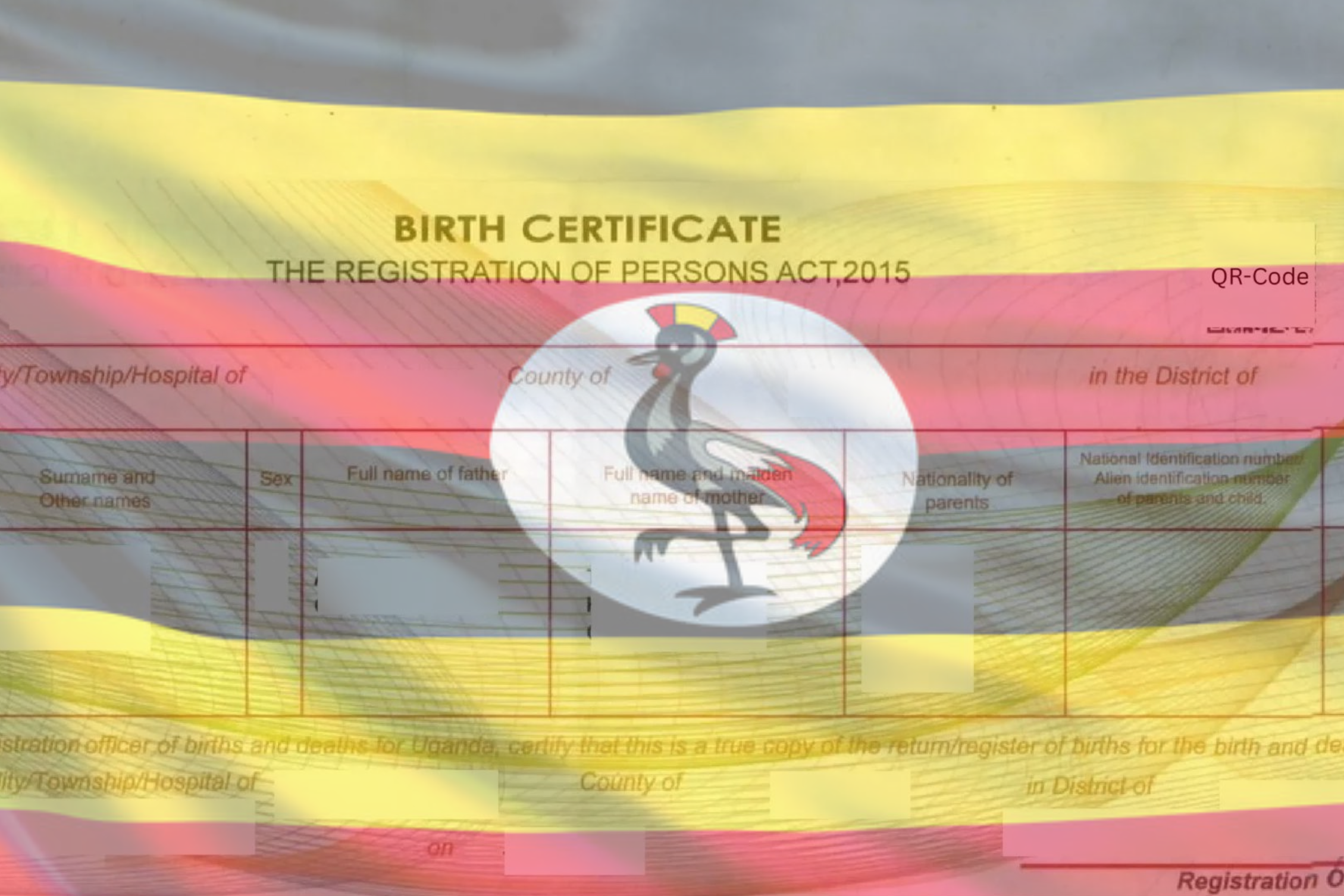 Ugandan Birth Certificate Police Clearance Certificates South 